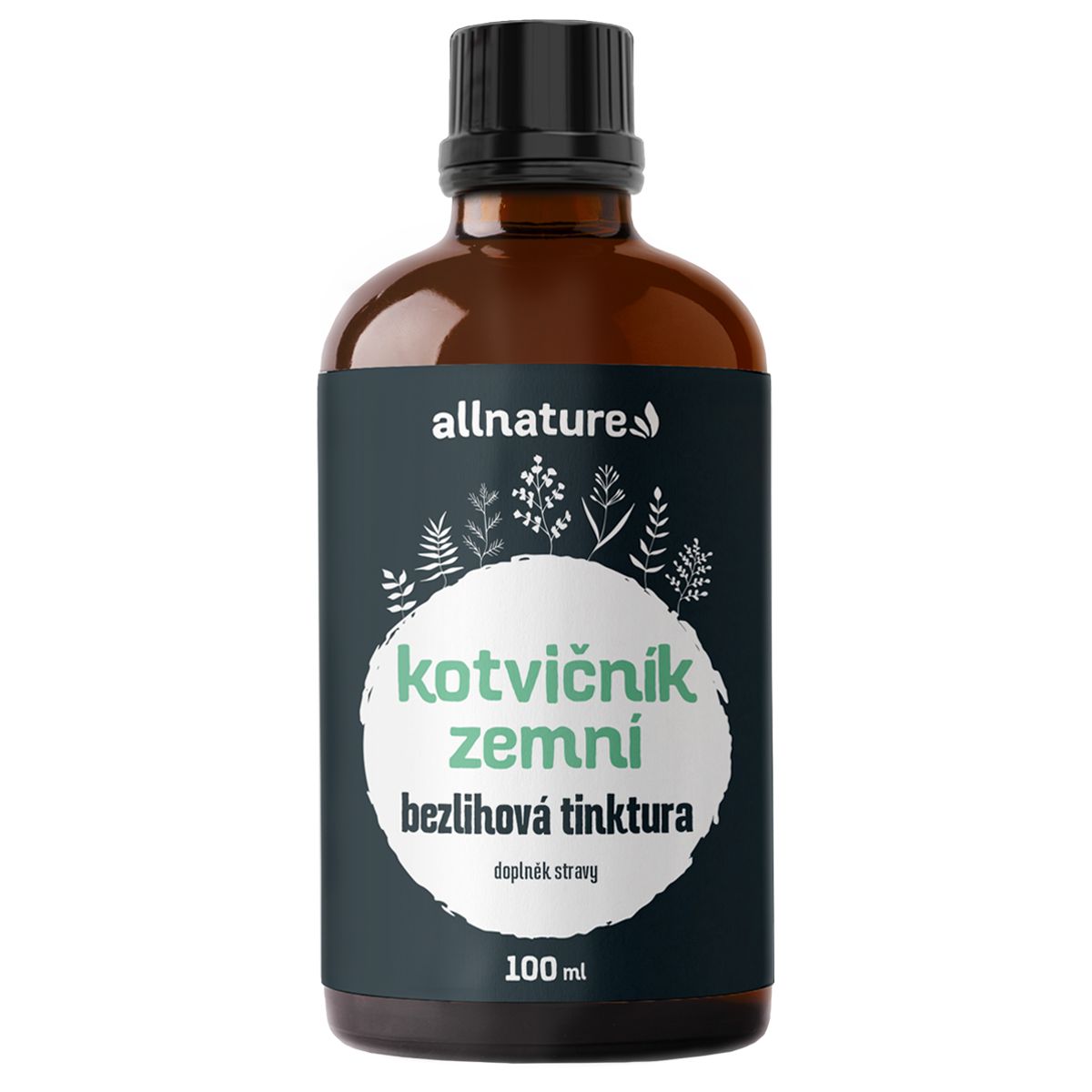 Allnature Kotvičník zemní bezlihová tinktura 100 ml Allnature