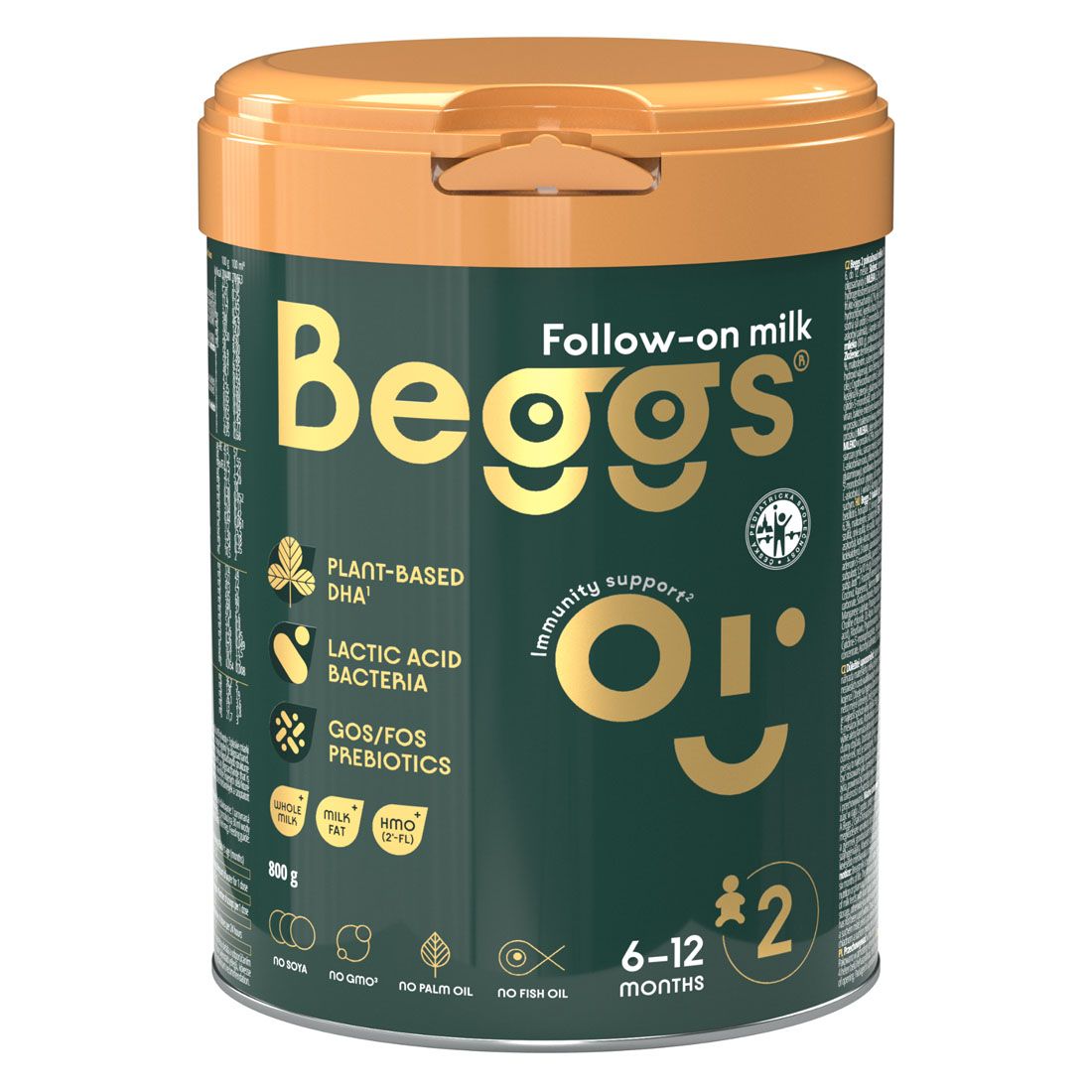 Beggs 2 Kojenecké pokračovací mléko 800 g Beggs