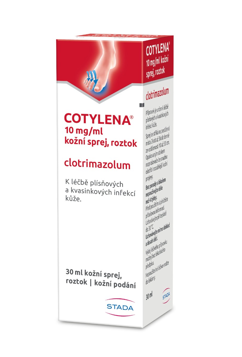 Cotylena 10 mg/ml kožní sprej 30 ml Cotylena