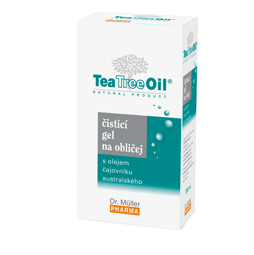 Dr. Müller Tea Tree Oil Čisticí gel na obličej 200 ml Dr. Müller