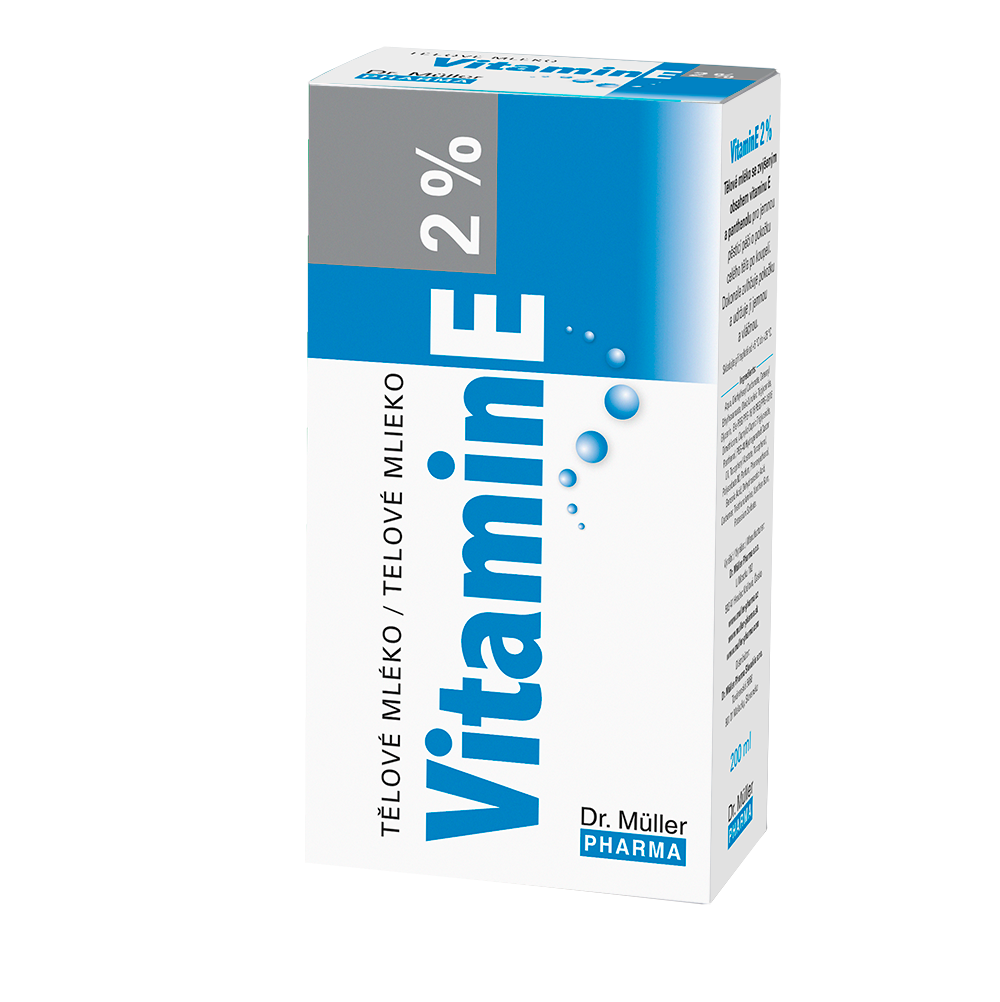 Dr. Müller Vitamin E Tělové mléko 2% 200 ml Dr. Müller