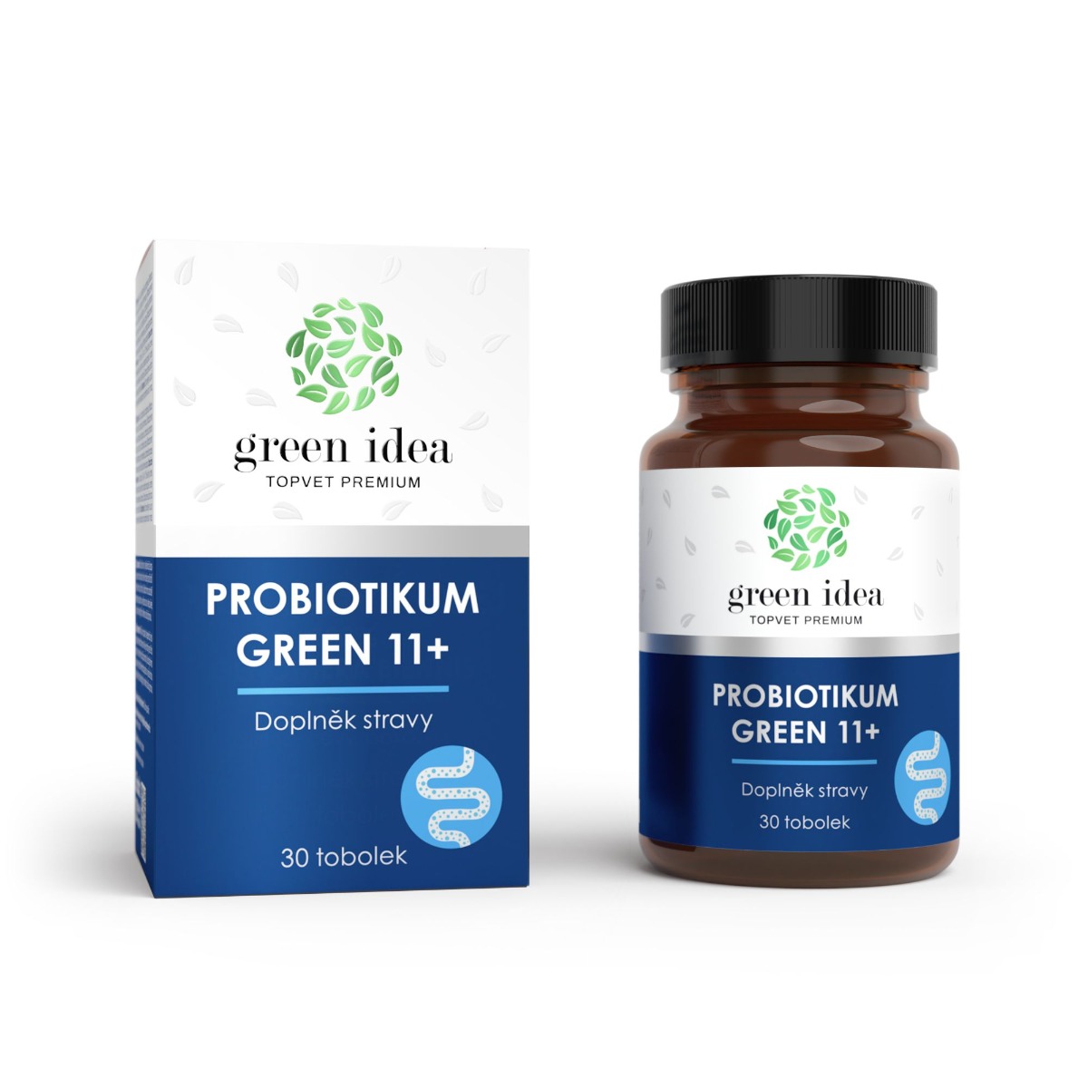 Green idea Probiotikum Green 11+ 30 tobolek Green idea