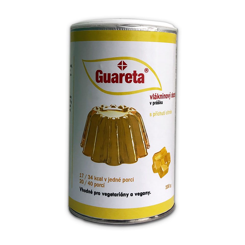 Guareta Vlákninový dezert s příchutí citrón 200 g Guareta