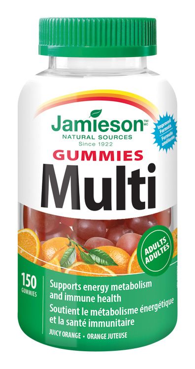 Jamieson Multi Gummies želatinové pastilky pro dospělé 150 ks Jamieson