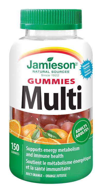 Jamieson Multi Gummies želatinové pastilky pro dospělé 150 ks Jamieson