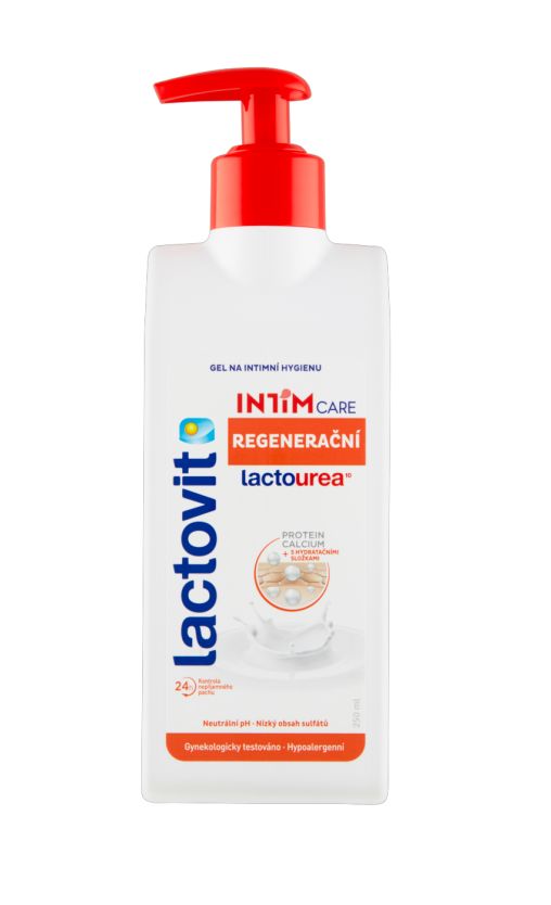 Lactovit Lactourea Intimní gel regenerační 250 ml Lactovit