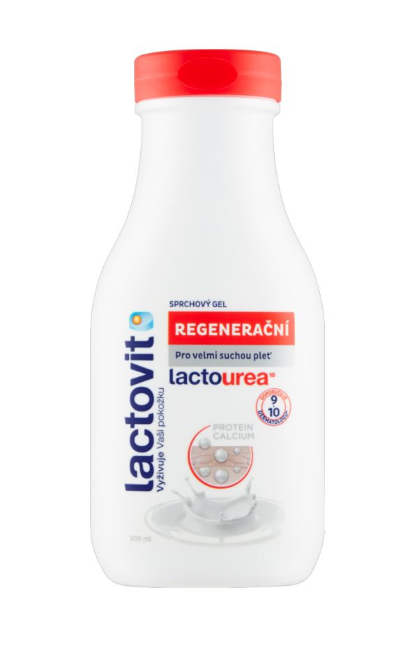 Lactovit Lactourea Sprchový gel regenerační 300 ml Lactovit