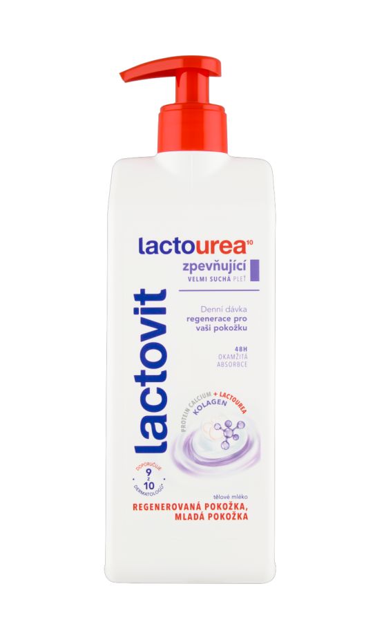 Lactovit Lactourea Tělové mléko zpevňující 400 ml Lactovit