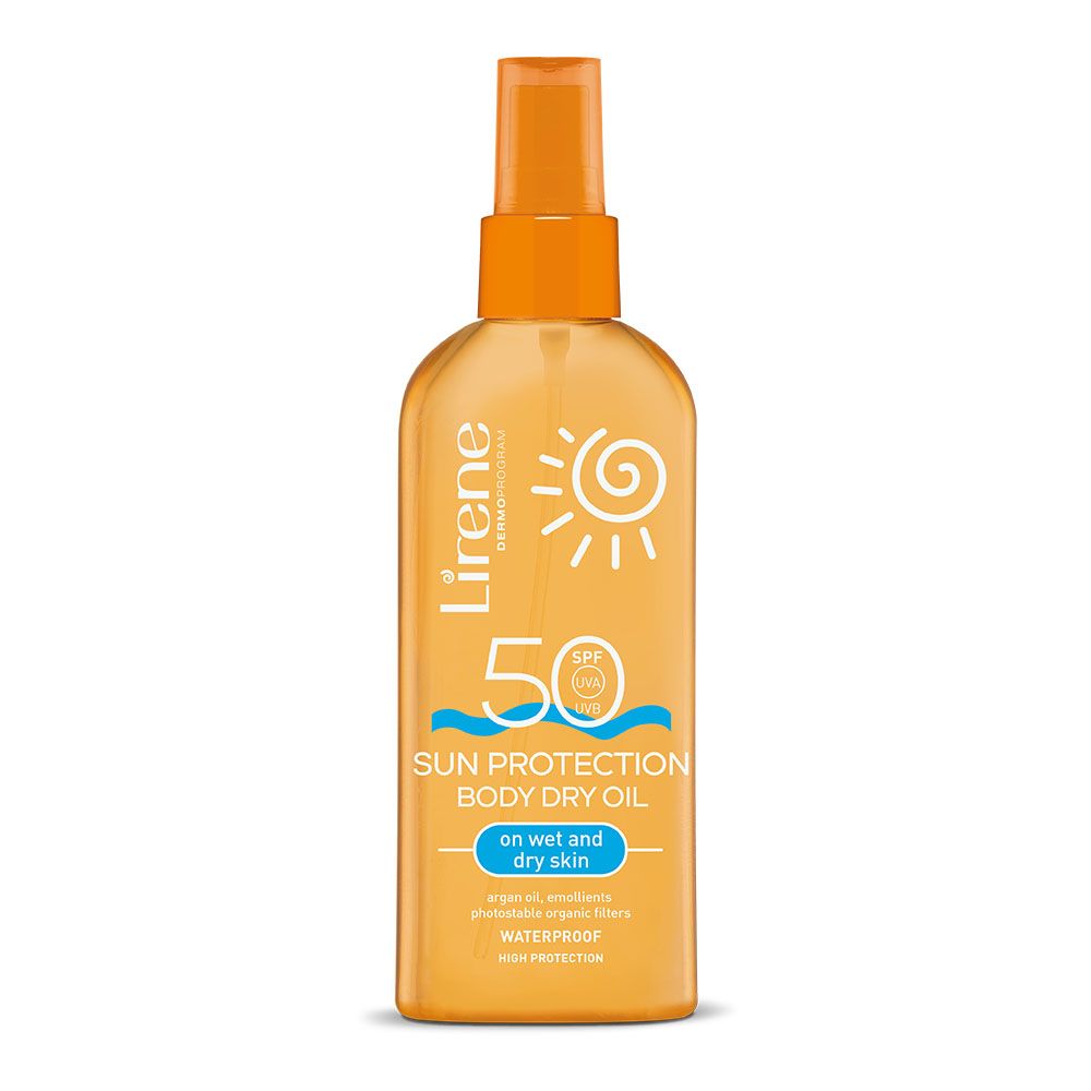 Lirene Suchý olej na opalování SPF50 150 ml Lirene