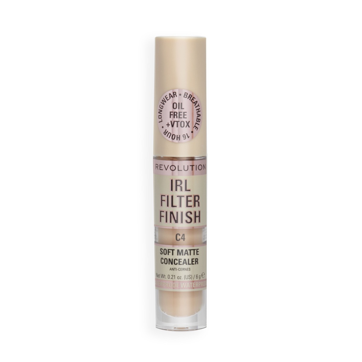 Makeup Revolution IRL Filter Finish Concealer C4 korektor 6 g Makeup Revolution