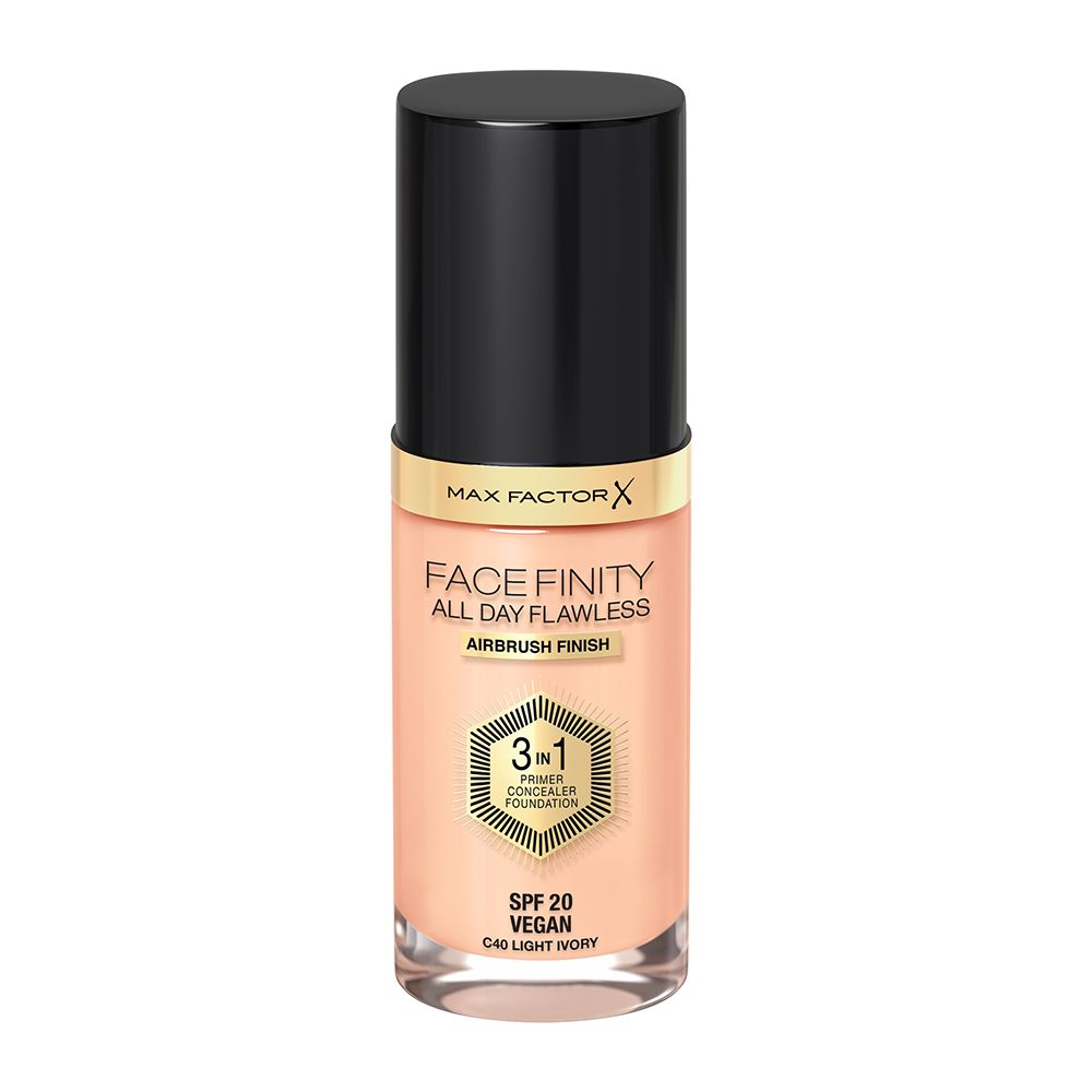Max Factor Facefinity All Day Flawless 3v1 make-up C40 Light Ivory 30 ml Max Factor