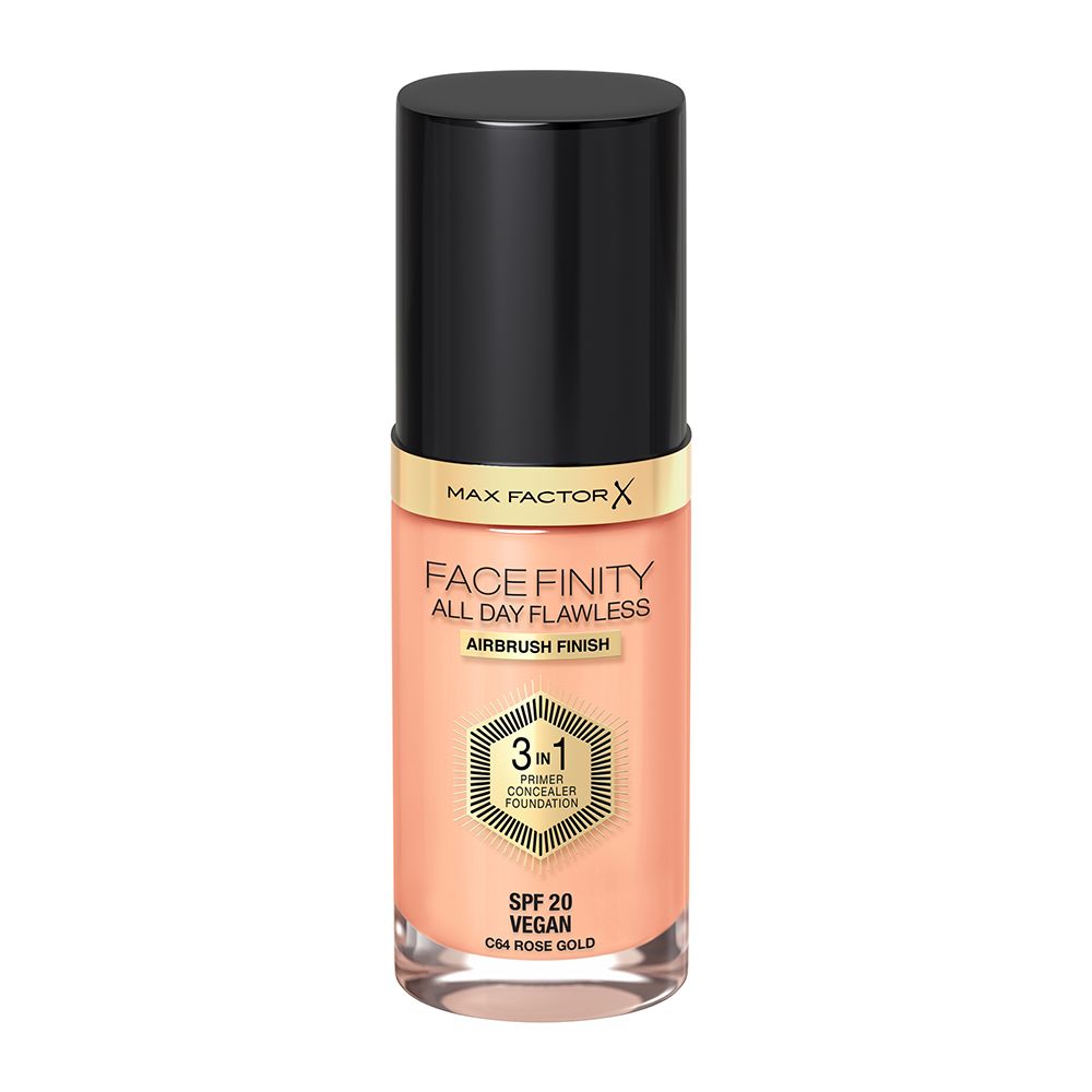 Max Factor Facefinity All Day Flawless 3v1 make-up C64 Rose Gold 30 ml Max Factor
