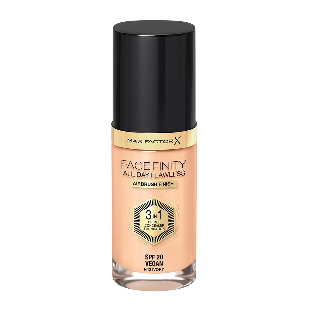Max Factor Facefinity All Day Flawless 3v1 make-up N42 Ivory 30 ml Max Factor