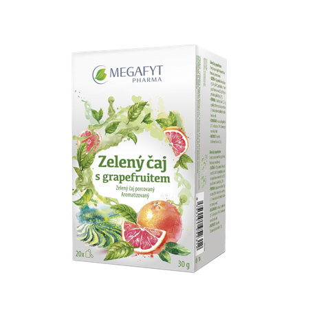 Megafyt Zelený čaj s grapefruitem 20x1