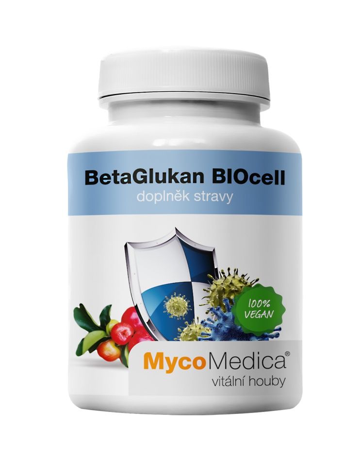 MycoMedica BetaGlukan BIOCell 90 kapslí MycoMedica