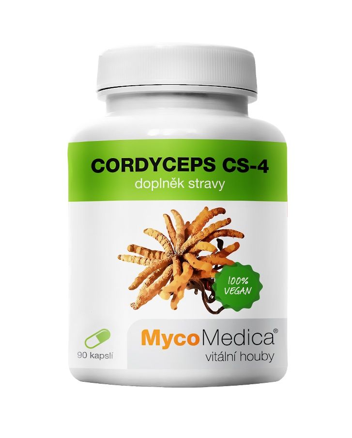 MycoMedica Cordyceps CS-4 90 kapslí MycoMedica