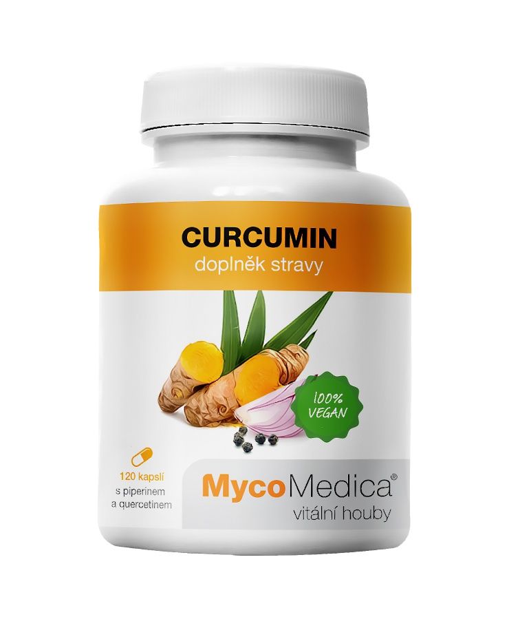 MycoMedica Curcumin 120 kapslí MycoMedica