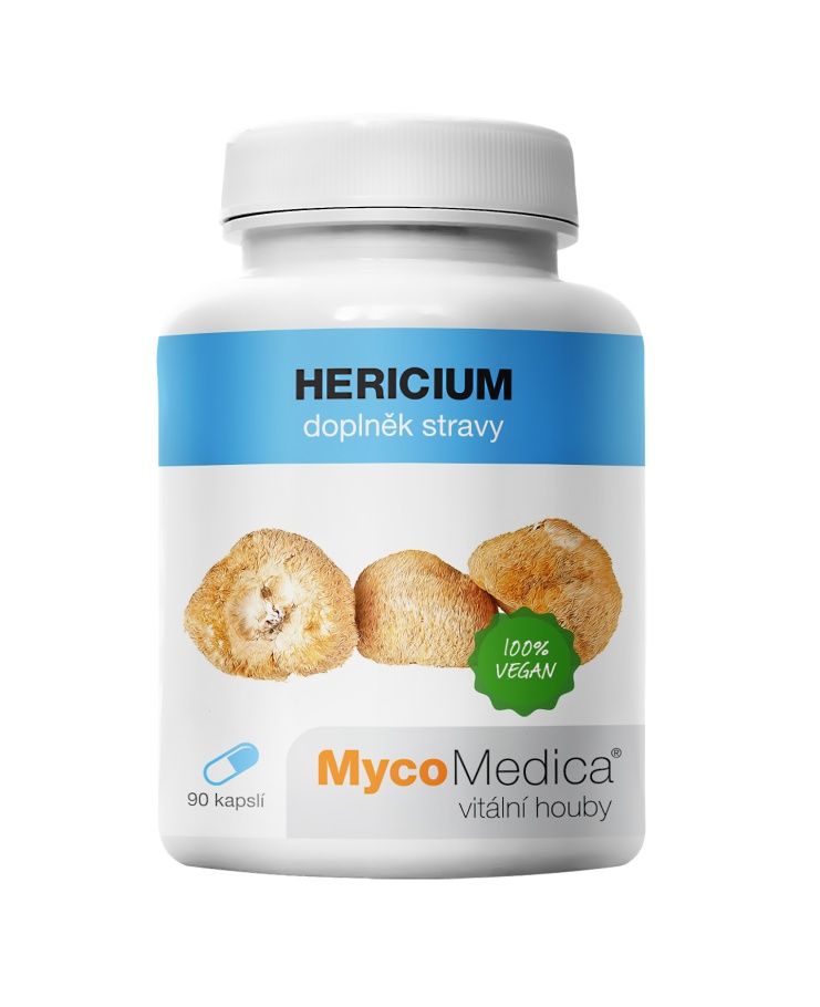 MycoMedica Hericium 90 kapslí MycoMedica