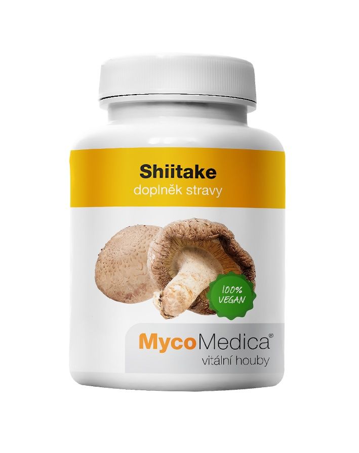 MycoMedica Shiitake 90 kapslí MycoMedica