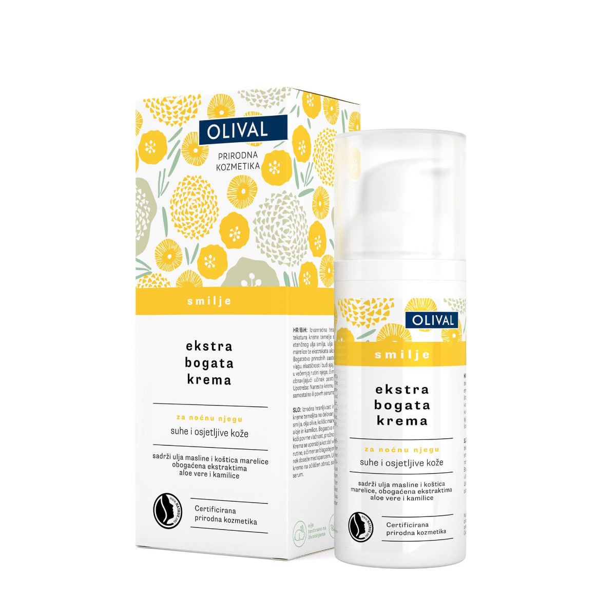 Olival Immortelle Extra výživný noční krém 50 ml Olival