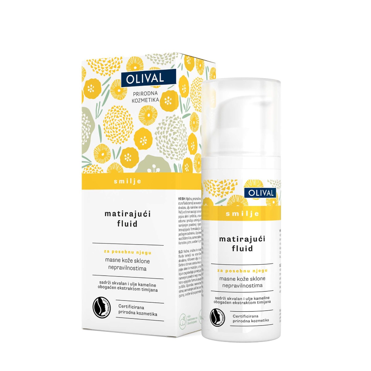 Olival Immortelle Zmatňující fluid 50 ml Olival