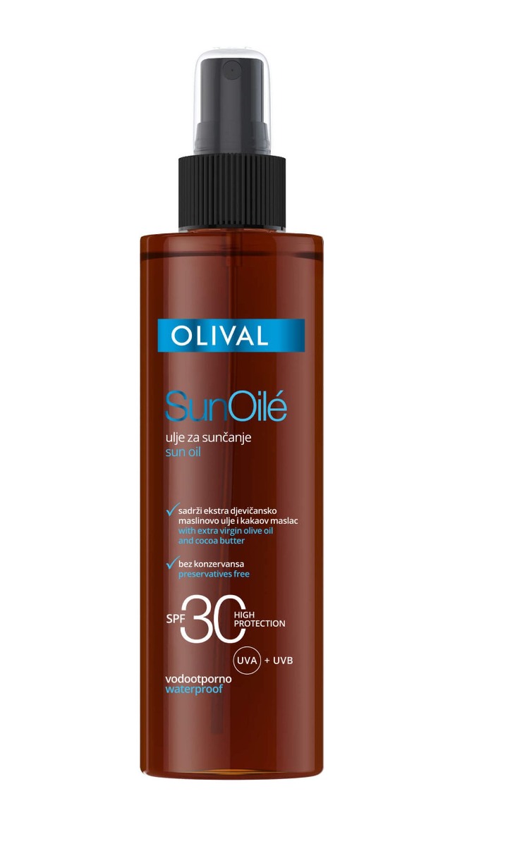 Olival Sun Olej na opalování SPF30 200 ml Olival