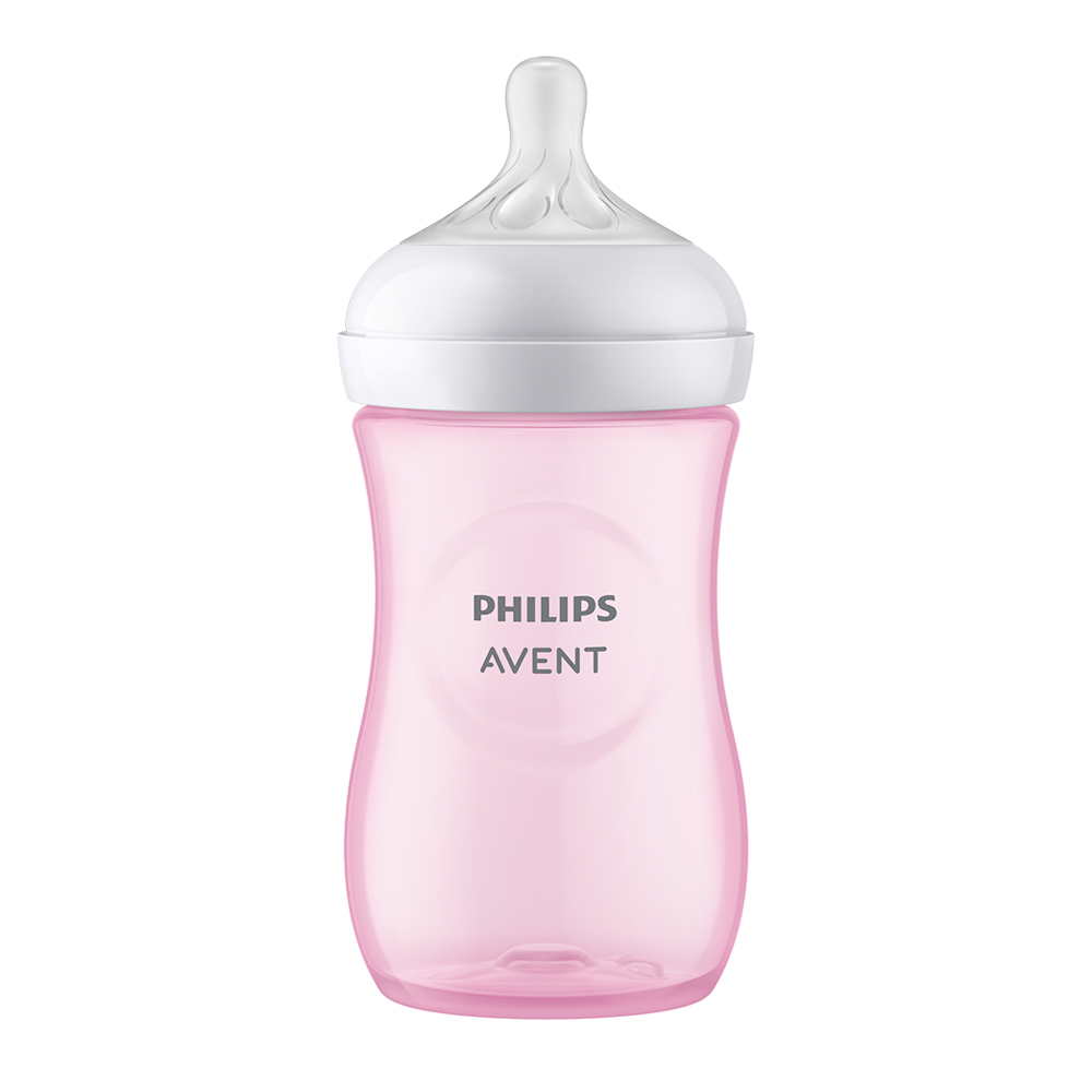 Philips Avent Natural Response Láhev 1m+ 260 ml růžová Philips Avent