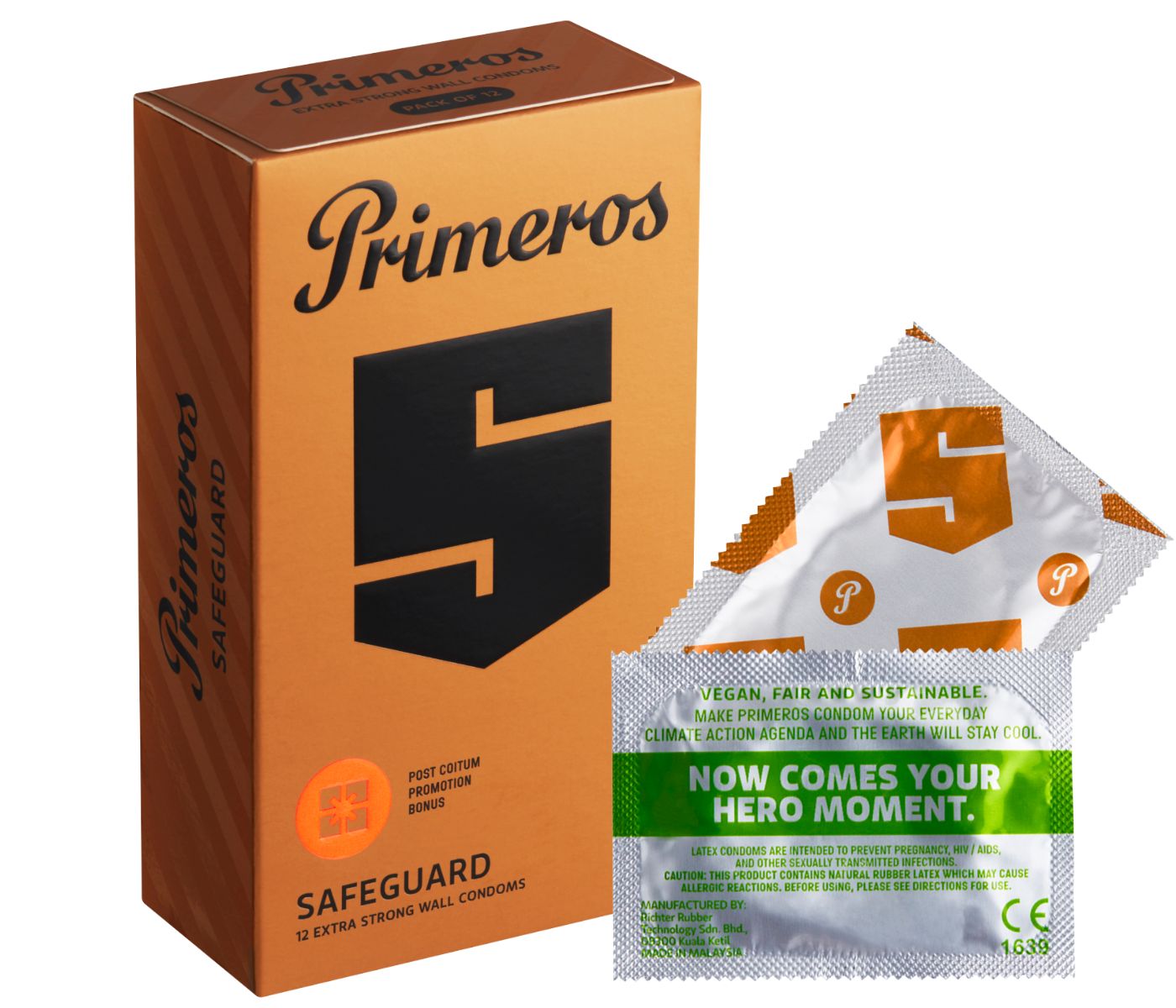 Primeros Safeguard kondomy 12 ks Primeros