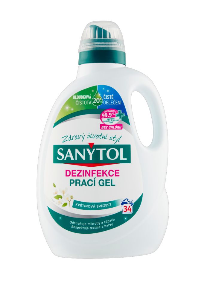 Sanytol Dezinfekce prací gel květinová svěžest 1