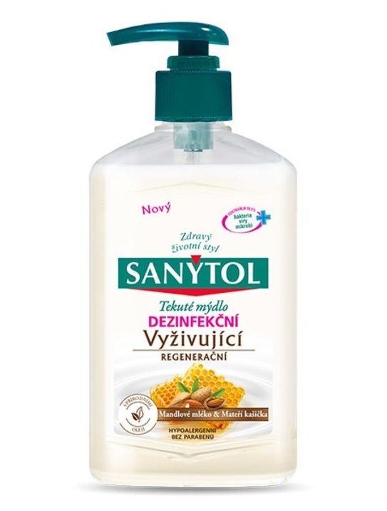 Sanytol Dezinfekční mýdlo vyživující 250 ml Sanytol