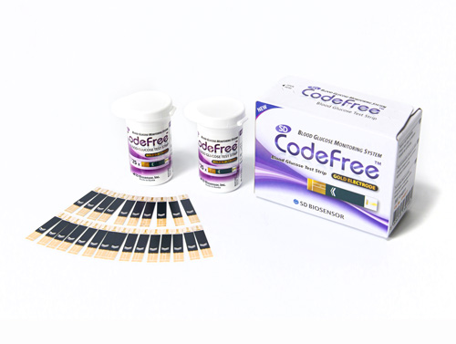 Sd-codefree Testovací proužky do glukometru 50 ks Sd-codefree