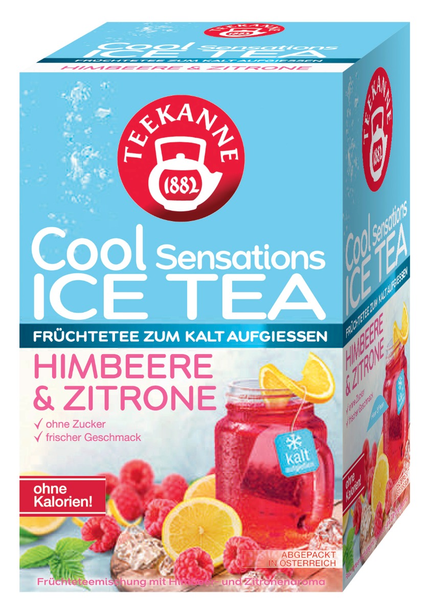 Teekanne CoolSensations IceTea malina-citron 18x2