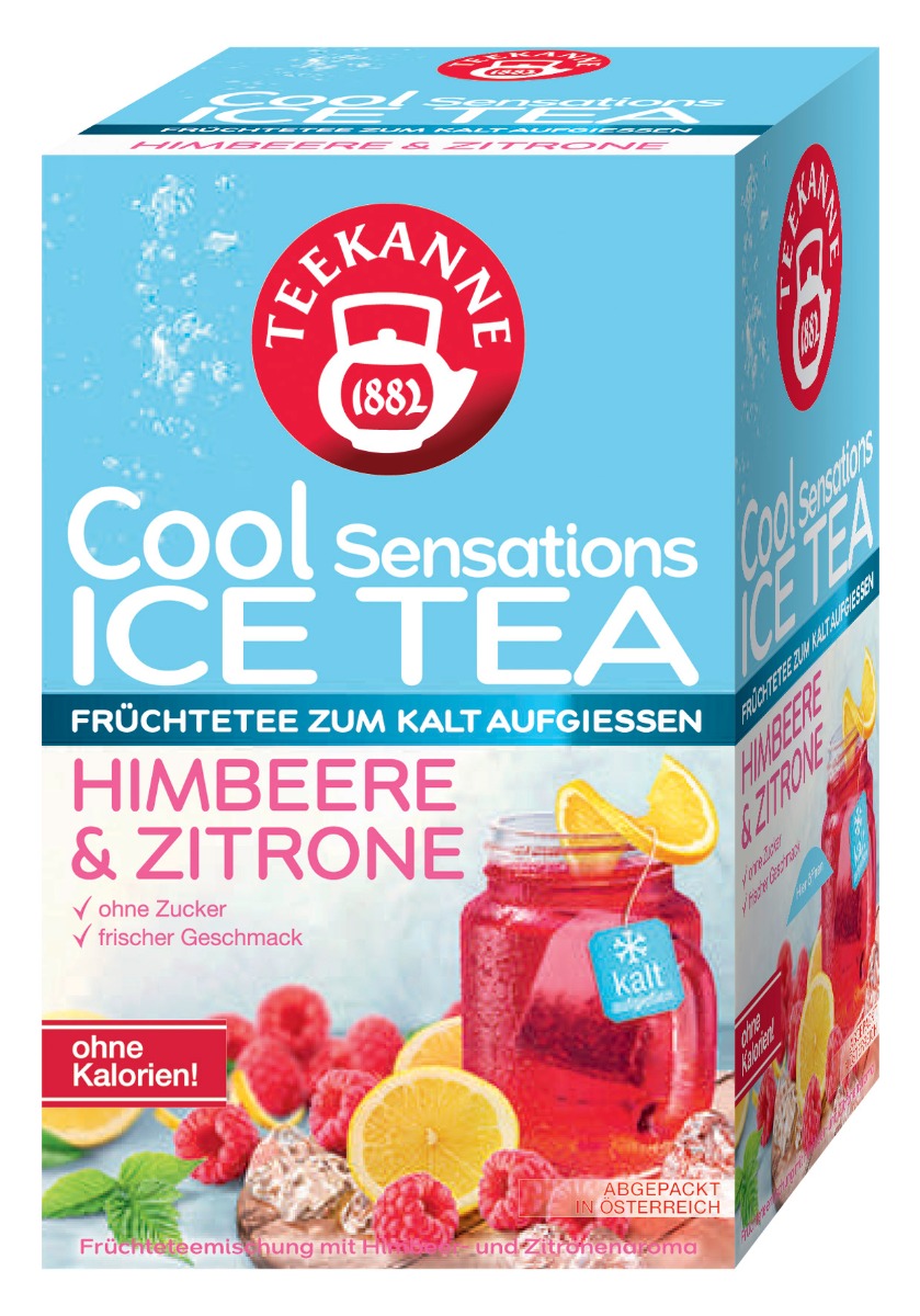 Teekanne CoolSensations IceTea malina-citron 18x2