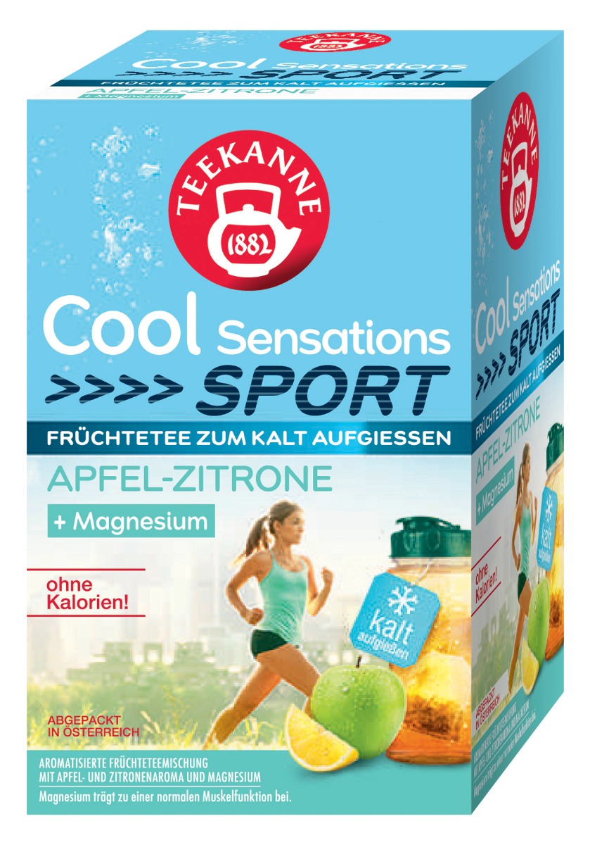 Teekanne CoolSensations Sport jablko-citrón 18x2