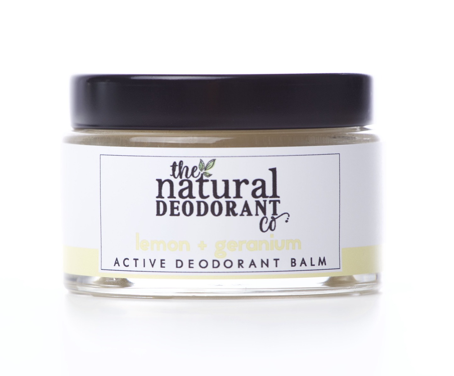 The Natural Deodorant Co. Active Balm Lemon + Geranium 55 g The Natural Deodorant Co.