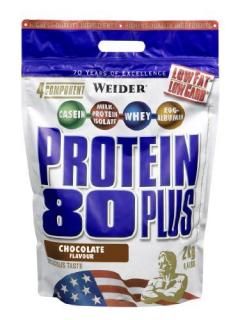 WEIDER Protein 80 Plus chocolate sáček 2000 g WEIDER