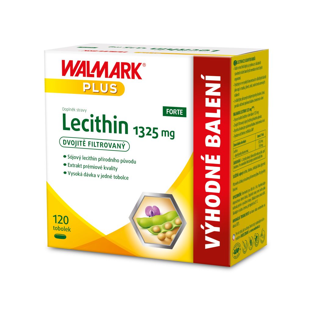 Walmark Lecithin Forte 1325 mg 120 tobolek Walmark