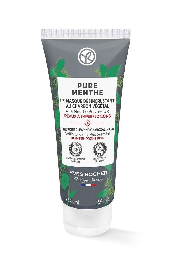 Yves Rocher Maska s aktivním uhlím Pure Menthe 75 ml Yves Rocher