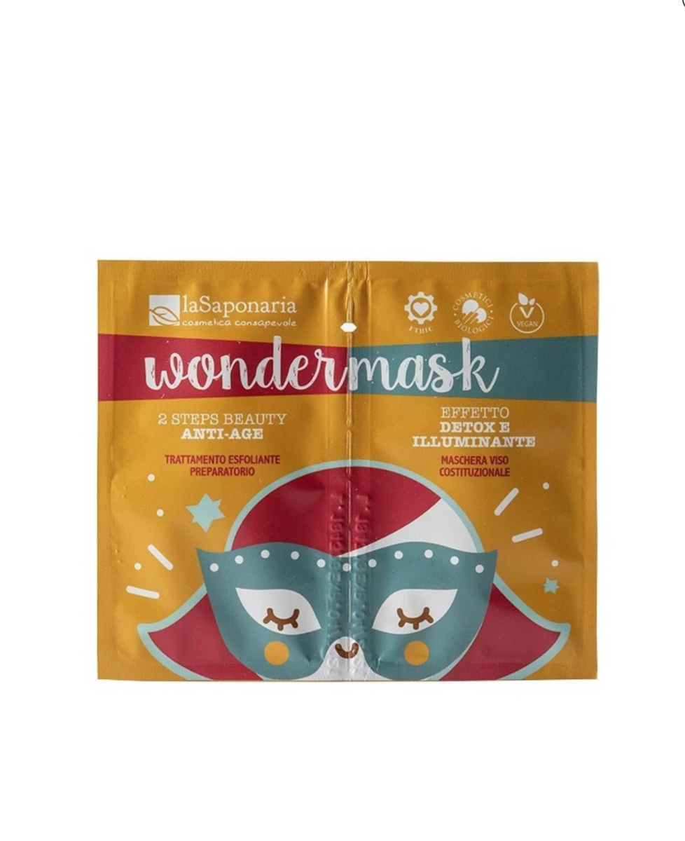 laSaponaria Dvoufázová pleťová maska proti stárnutí Wondermask 8+5 ml laSaponaria