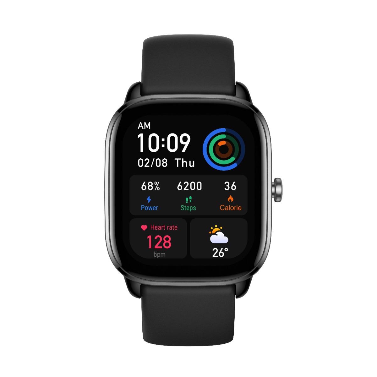 Amazfit GTS 4 Mini Black chytré hodinky Amazfit