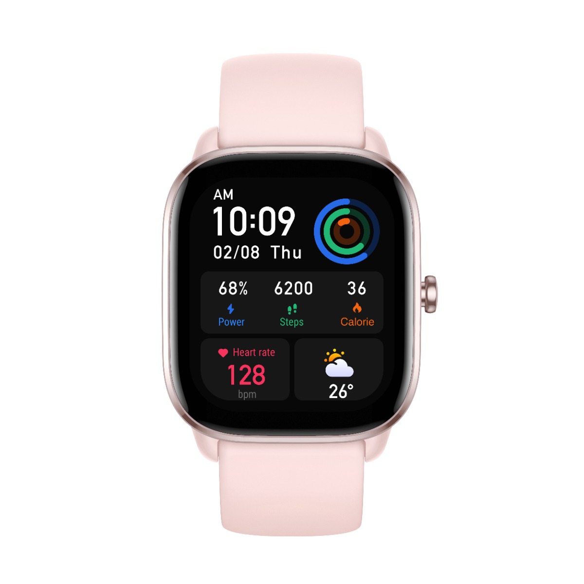 Amazfit GTS 4 Mini Pink chytré hodinky Amazfit