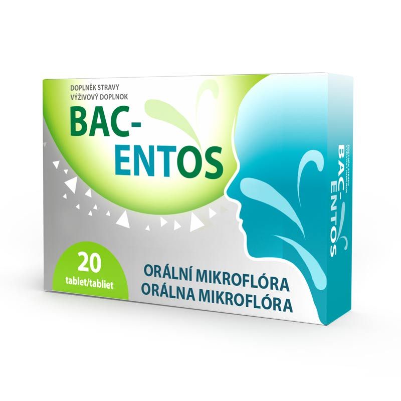 BAC-ENTOS Orální mikroflóra 20 tablet BAC-ENTOS