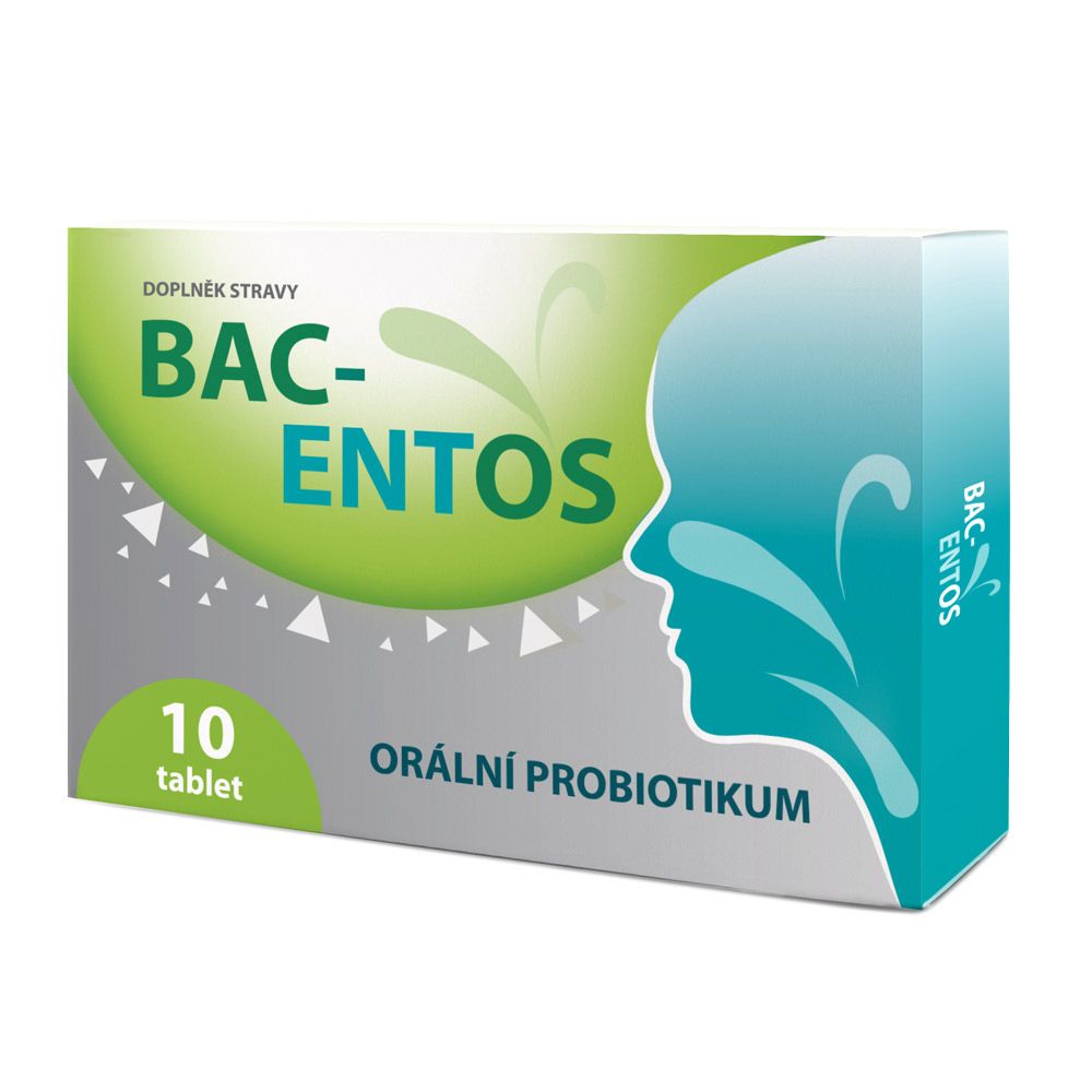 BAC-ENTOS Orální probiotikum 10 tablet BAC-ENTOS