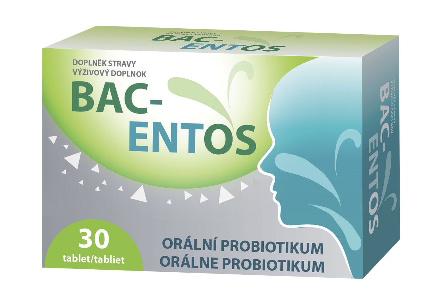 BAC-ENTOS Orální probiotikum 30 tablet BAC-ENTOS