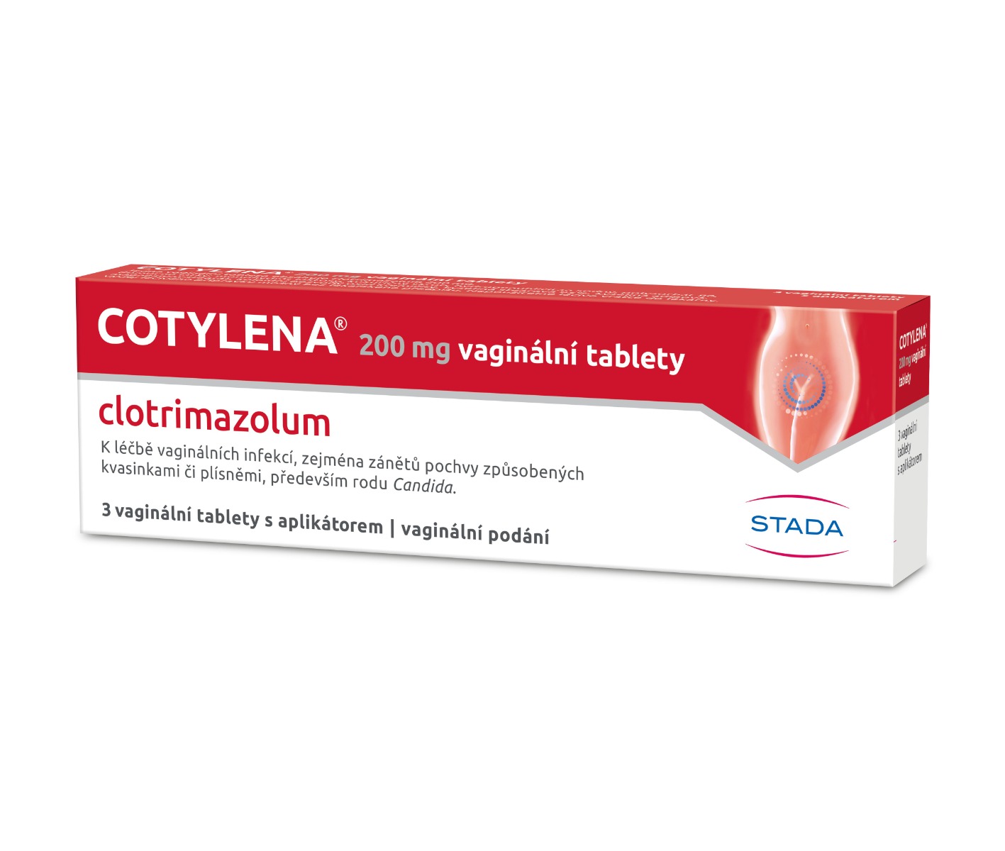 Cotylena 200 mg 3 vaginální tablety Cotylena