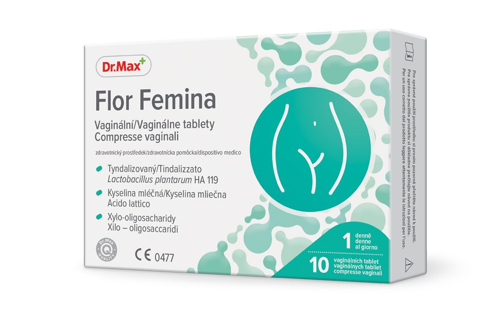 Dr. Max Flor Femina 10 vaginálních tablet Dr. Max