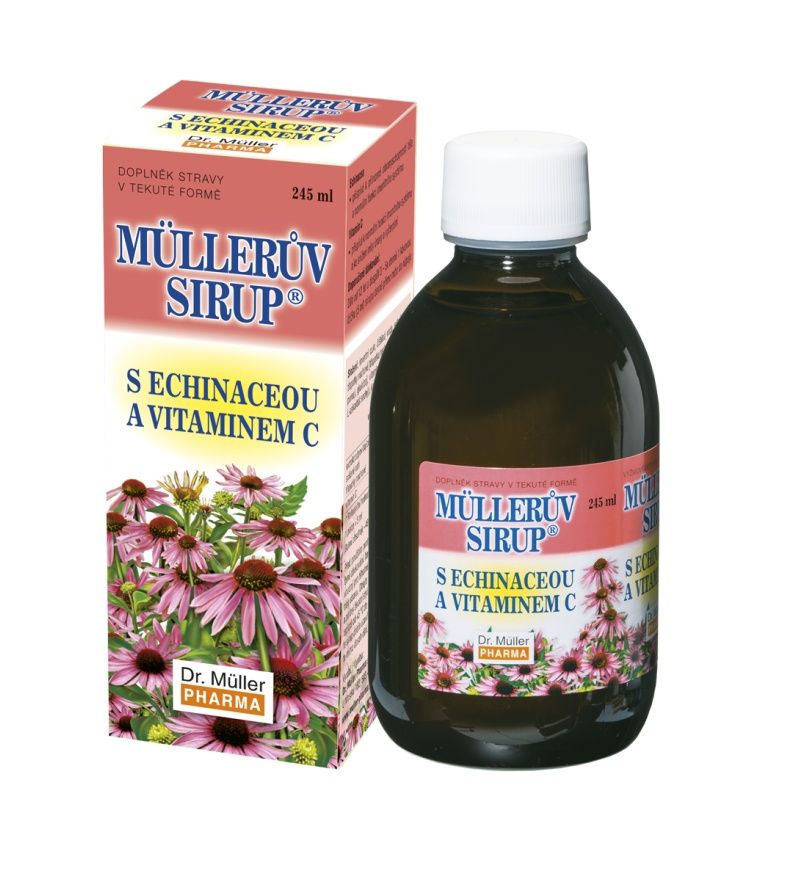 Dr. Müller Müllerův sirup s echinaceou a vitaminem C 245 ml Dr. Müller
