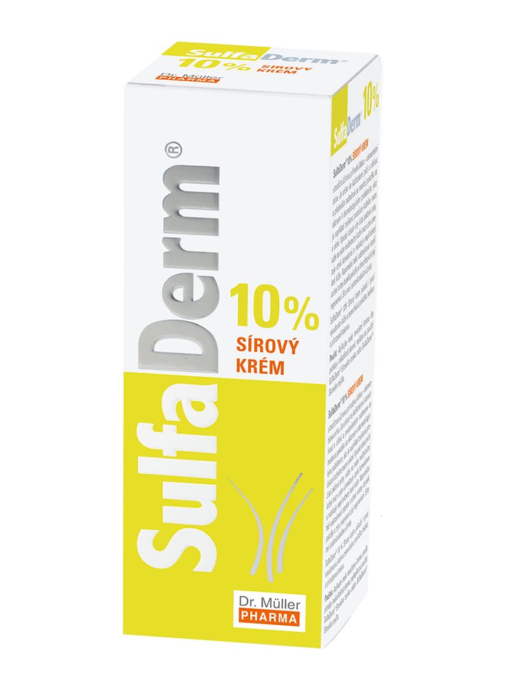 Dr. Müller SulfaDerm sírový krém 10% 200 ml Dr. Müller