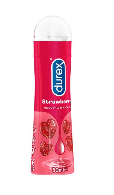 Durex Strawberry lubrikační gel 50 ml Durex