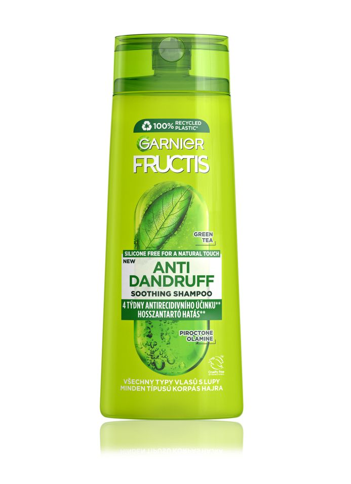Garnier Fructis Antidandruff Green Tea šampon proti lupům 250 ml Garnier